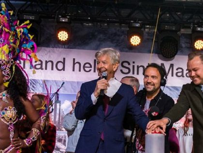 Actiedag Sint Maarten door Rode Kruis - Humanity House