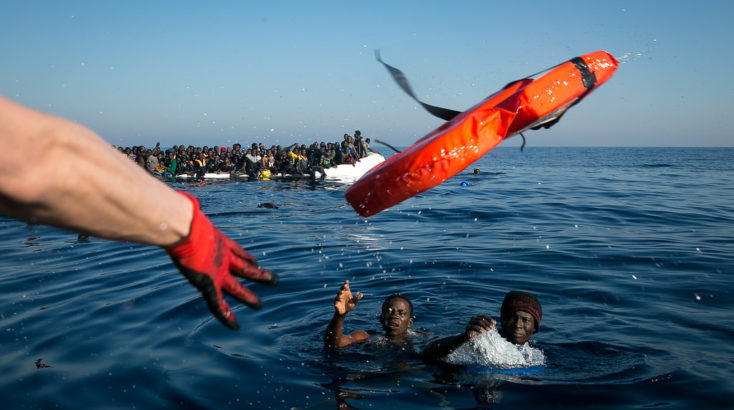 Einde Middellandse Zeeroute - Humanity House