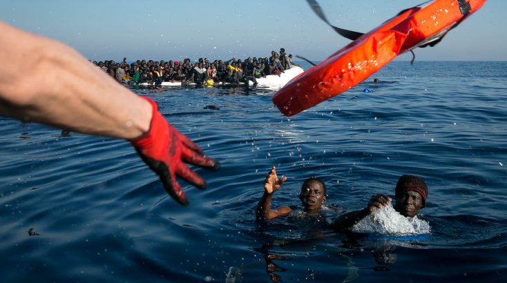 Einde Middellandse Zeeroute - Humanity House