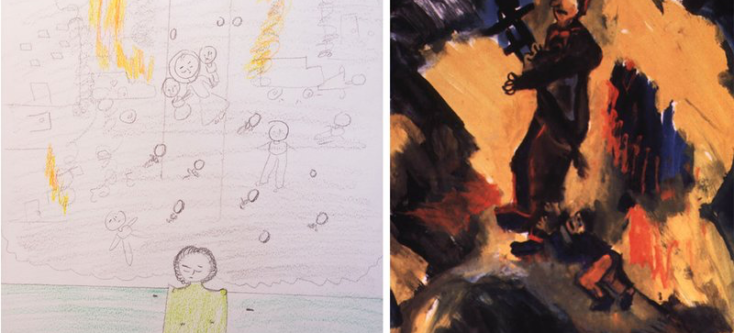 Hoe getraumatiseerde kinderen de wereld zien door hun tekeningen 5
