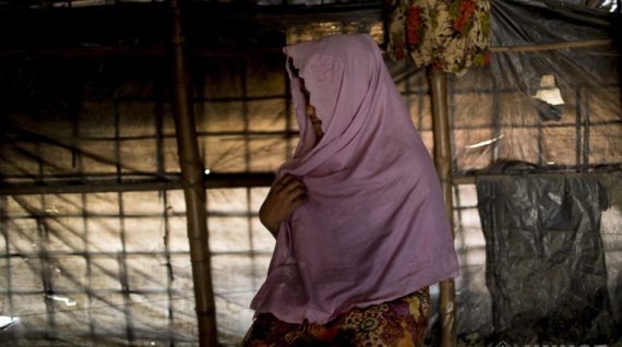 Hasina* is 17 years old and from a village near Maungdaw in northern part of Rakhine state, Myanmar. In mid-October 2016, her village was attacked during the security operations. After her release from captivity, she called her brother Shamsu* who works as a rickshaw driver in Bangladesh to ask for help. With his financial assistance, Hasina and her family fled across the river.*Names changed for protection reasons ; On 9 October 2016, several attacks on border guard posts in the northern part of Rakhine state, Myanmar, triggered a security operation that forced an estimated 70,000 Rohingya to flee to Bangladesh between October 2016 and February 2017. These recent arrivals in Bangladesh are in addition to some 33,000 Rohingya refugees who arrived between 1991 and 1992 and who live in two government-run camps named Kutupalong and Nayapara. As well as these two waves, there are several hundred thousand Rohingya who fled to Bangladesh between the early 1990s and 2016, who are undocumented and live in makeshift sites and local villages. The estimate for this undocumented group is between 200,000 and 500,000 – a number the Bangladesh government hopes to verify in an ongoing census.
